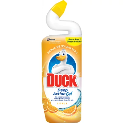 Duck Deep Action Gel WC-tisztító fertőtlenítő gél citrus illattal 750 ml (#12)